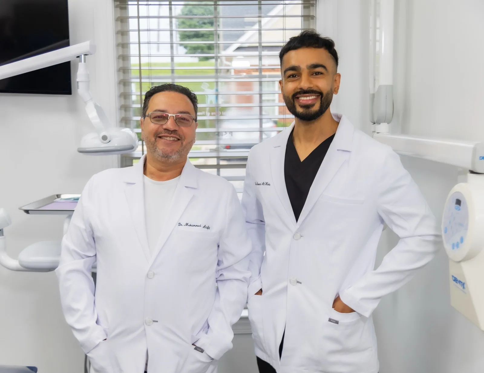 Dr. Arafa and Dr. Waris