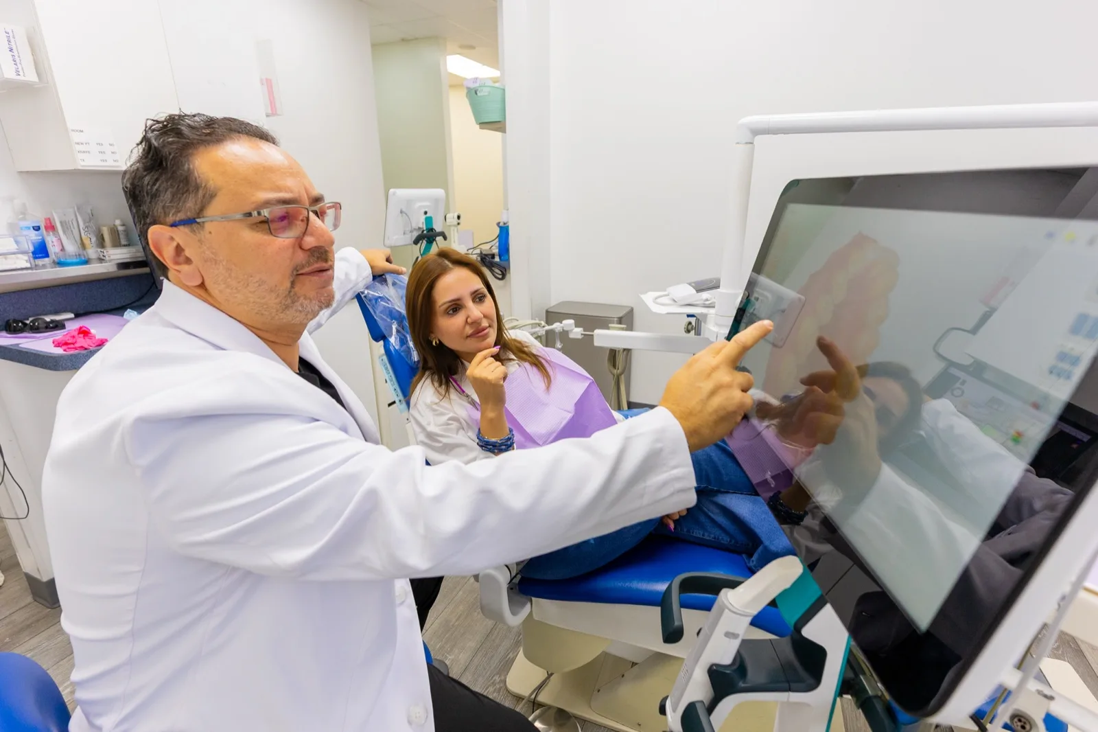 Dental imaging at Advanced Dental Care of Fredericksburg